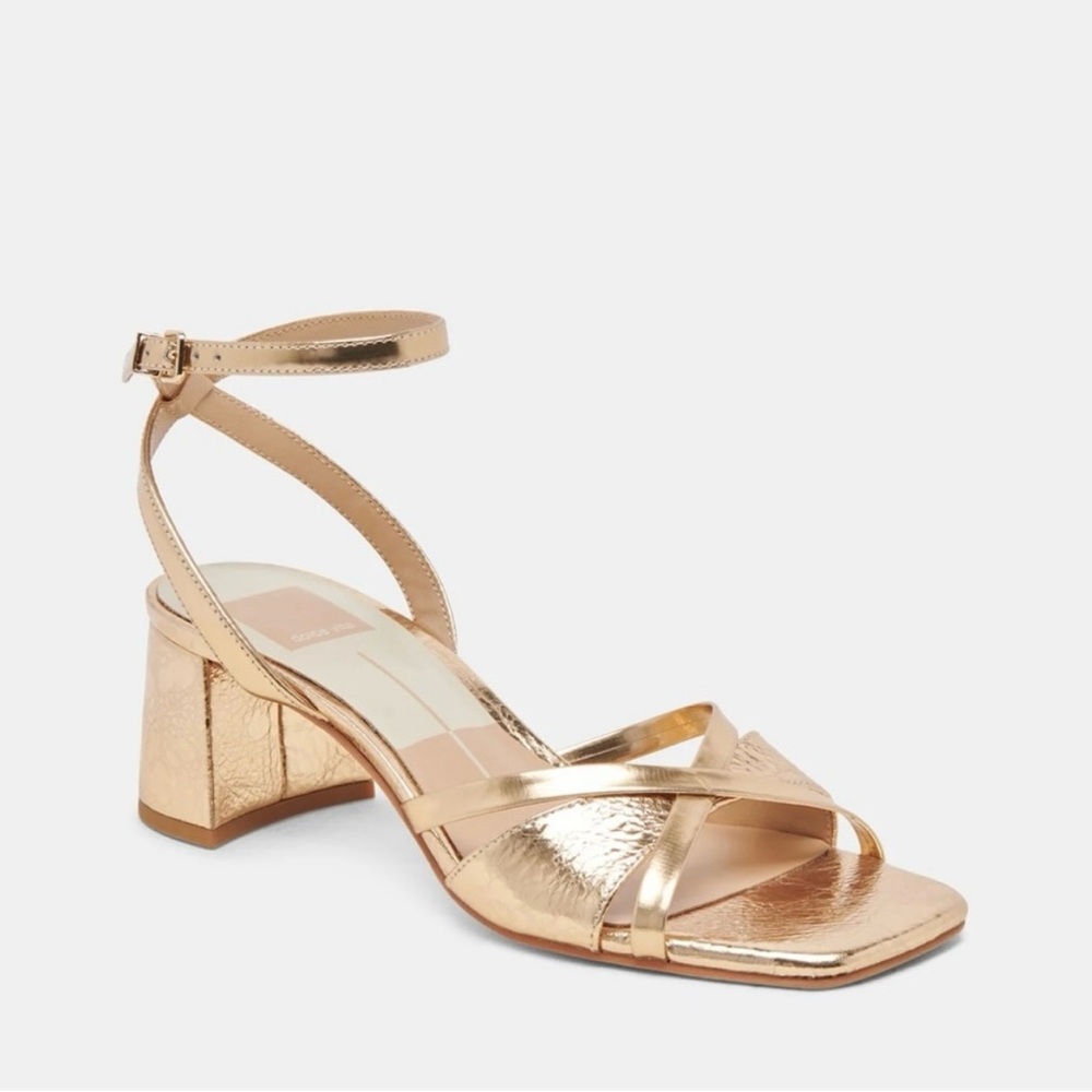 Dolce Vita gold heels - never worn
